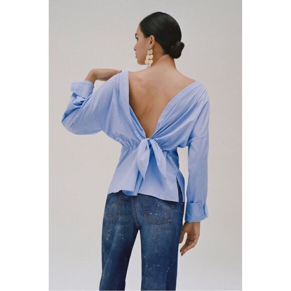 NEW Anthropologie Pilcro Annie Wide-Leg Ultra High-Rise High Waist Trouser Jean - Picture 6 of 6